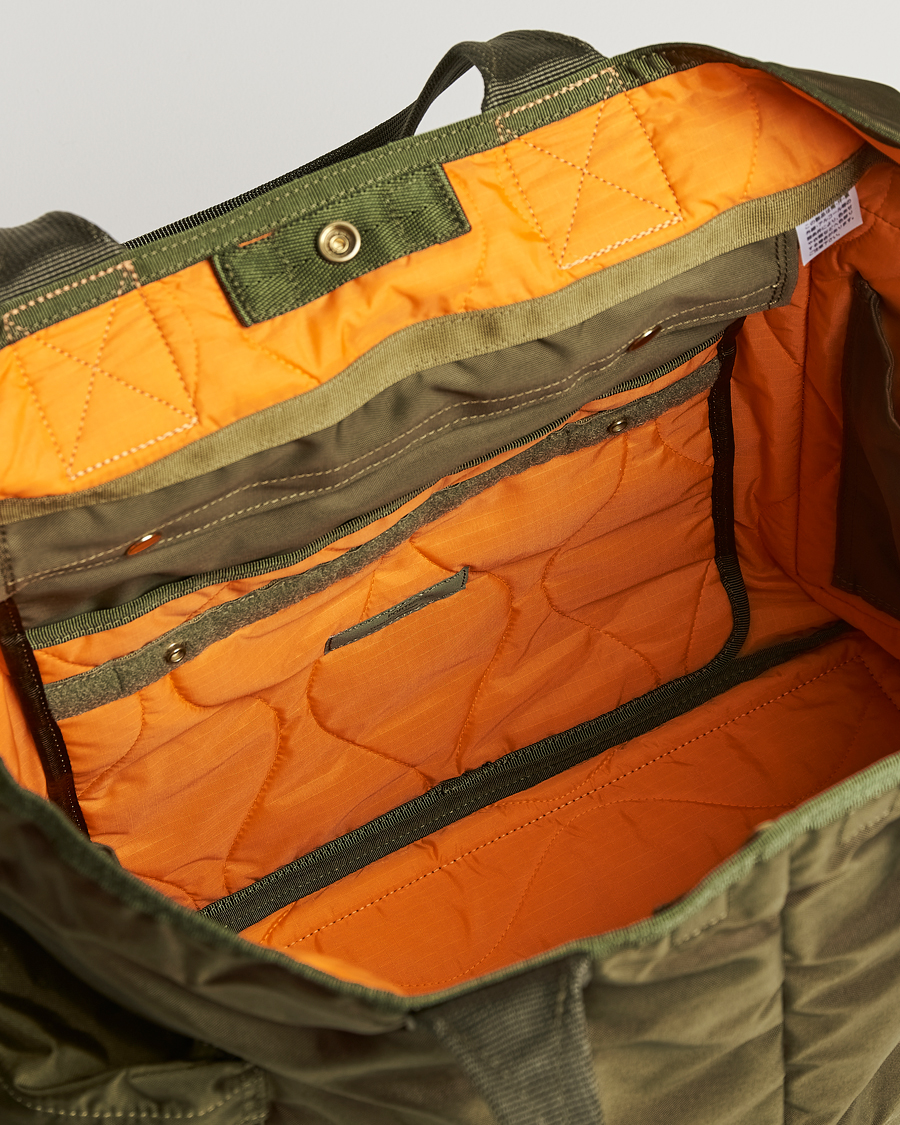 Hombres | Bolsos | Porter-Yoshida & Co. | Force 2Way Tote Bag Olive Drab