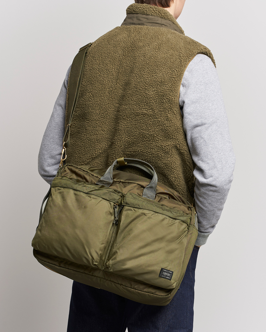 Hombres | Bolsos | Porter-Yoshida & Co. | Porter-Yoshida & Co.Force 3Way BriefcaseOlive Drab