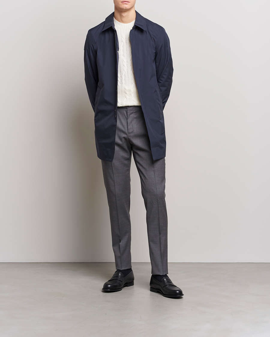 Hombres | Pantalones | PT01 | Gentleman Fit Wool Trousers Medium Grey