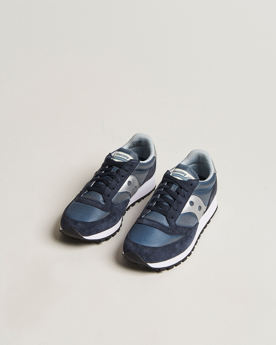 Hombres | Saucony Jazz 81 Sneaker Navy/Silver | Saucony | Jazz 81 Sneaker Navy/Silver