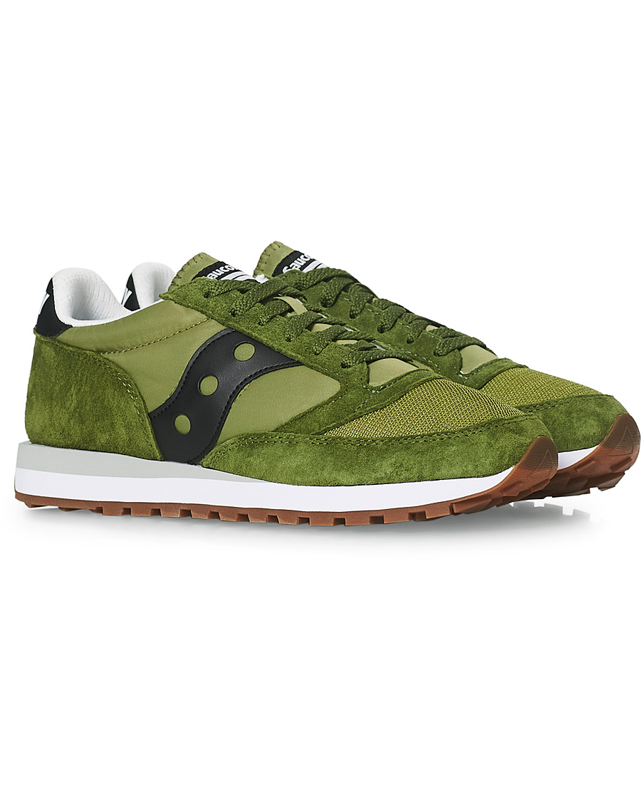 Hombres | Saucony Jazz 81 Sneaker Green/Black | Saucony | Jazz 81 Sneaker Green/Black