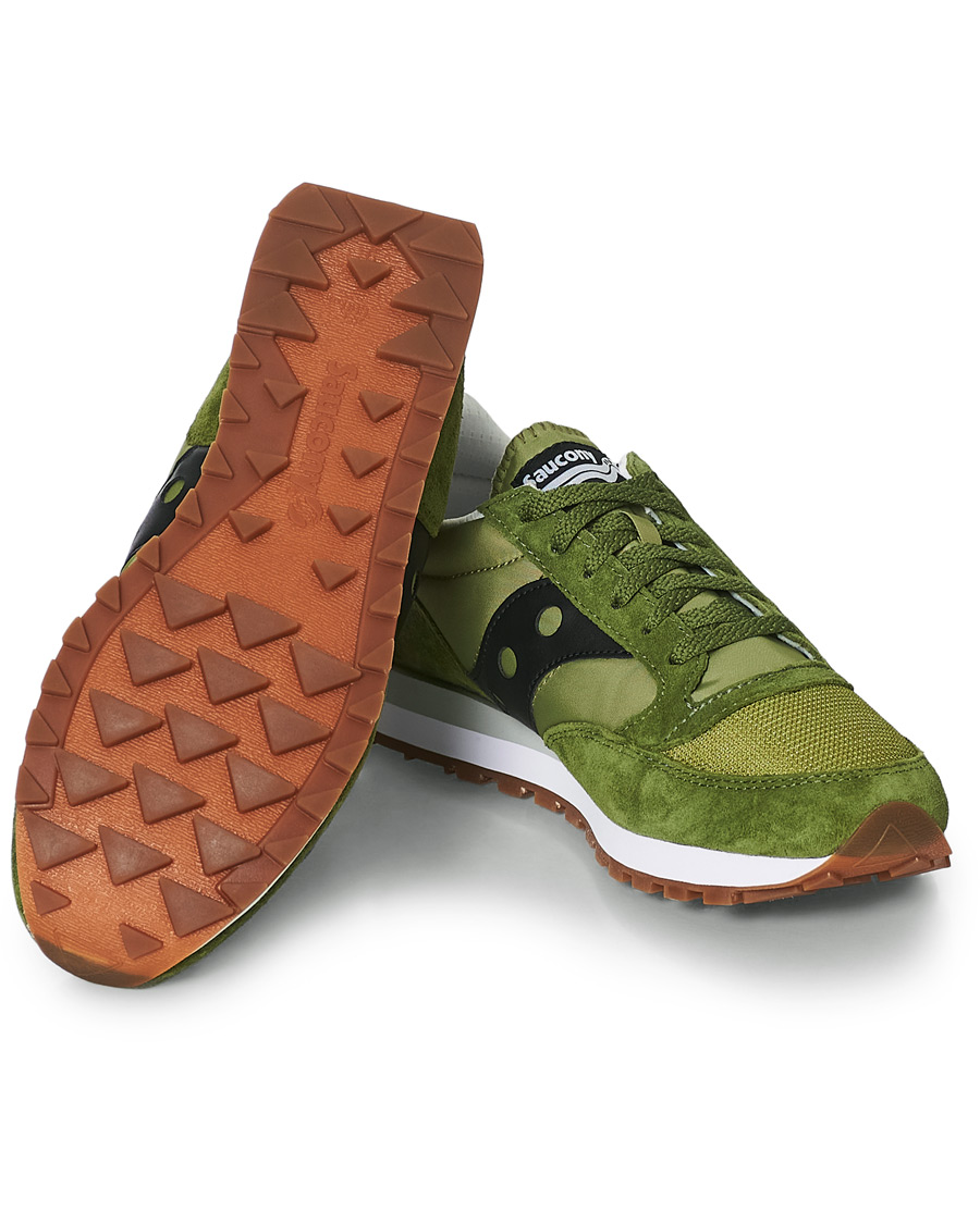 Hombres | Saucony Jazz 81 Sneaker Green/Black | Saucony | Jazz 81 Sneaker Green/Black