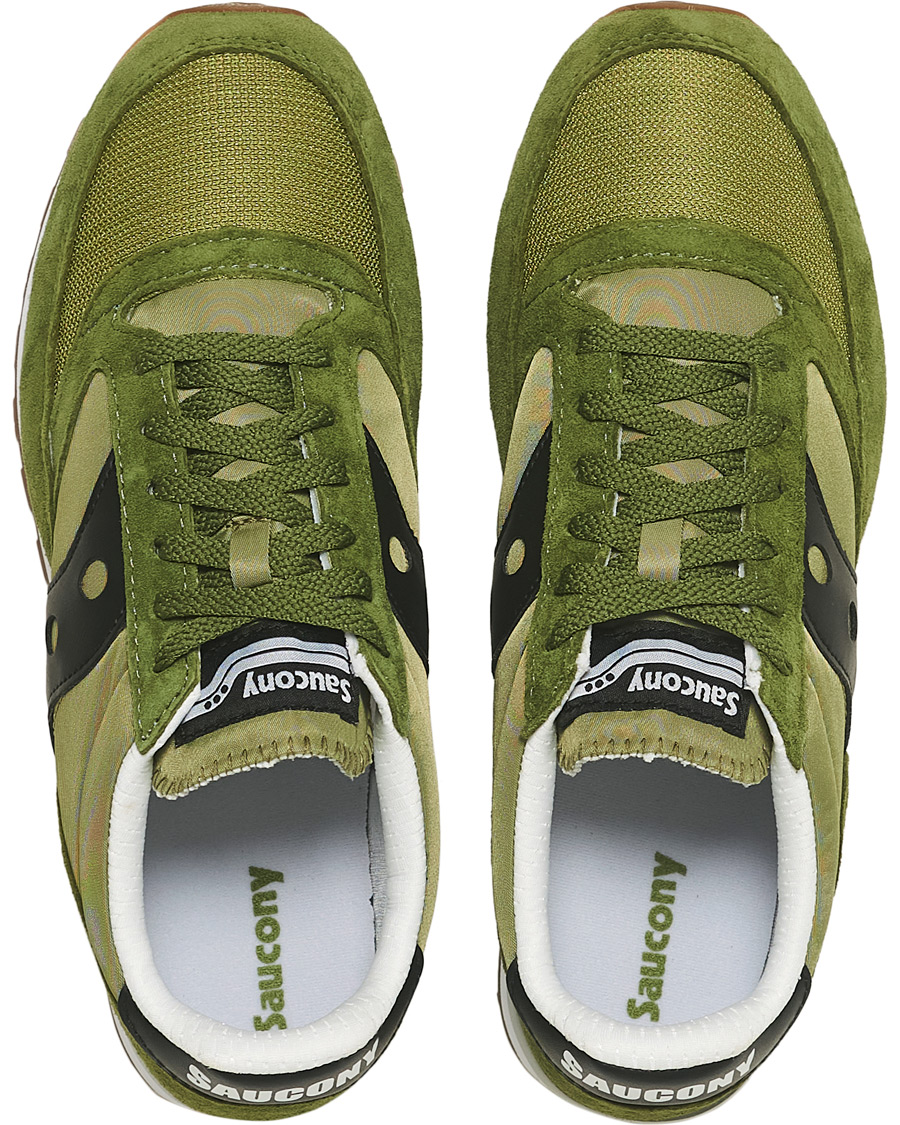 Hombres | Saucony Jazz 81 Sneaker Green/Black | Saucony | Jazz 81 Sneaker Green/Black