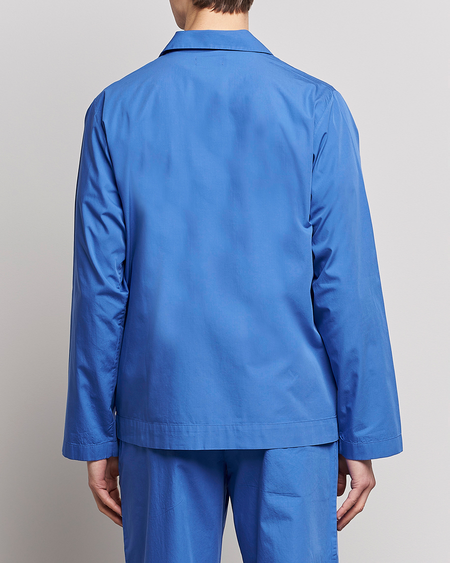 Hombres | Tekla Poplin Pyjama Shirt Royal Blue | Tekla | Poplin Pyjama Shirt Royal Blue