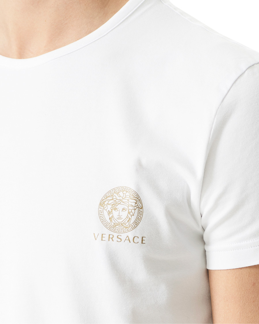 Hombres | Camisetas | Versace | 2-Pack Medusa Tee Black/White