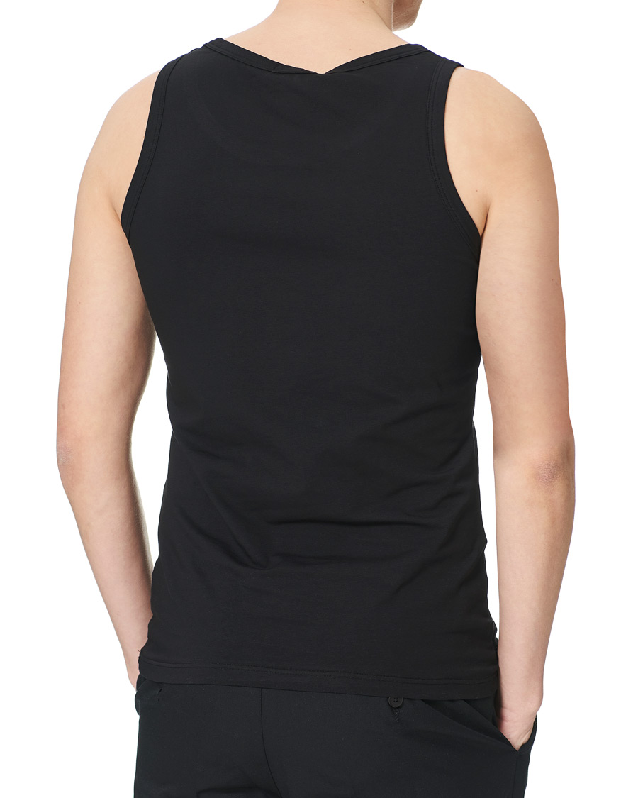 Hombres | Camisetas | Versace | Logo Tank Top Black