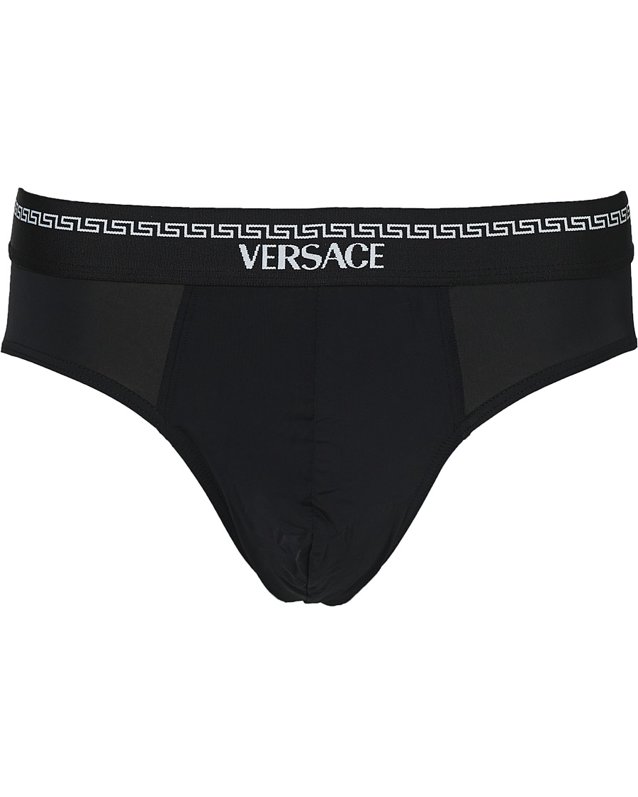 Hombres | Ropa interior y calcetines | Versace | Microfiber Briefs Black