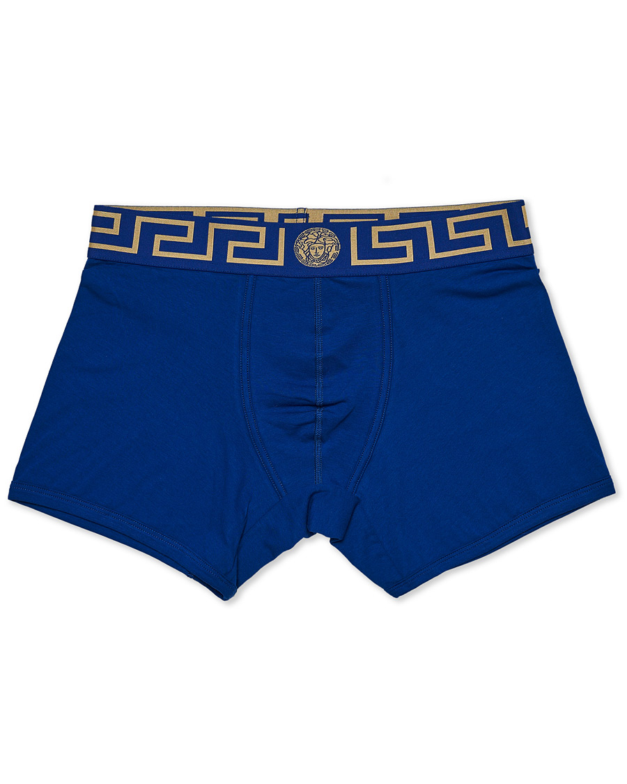 Hombres | Ropa interior y calcetines | Versace | Greca Boxer Briefs Blue