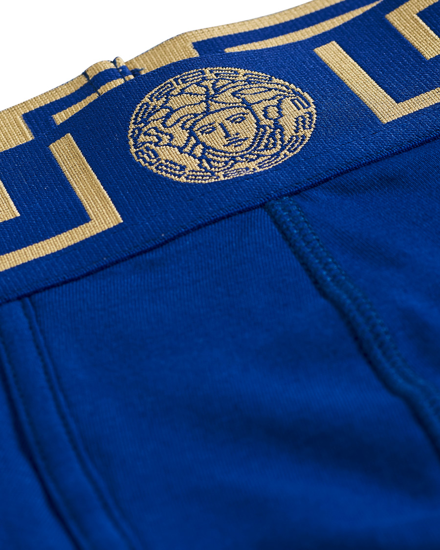 Hombres | Ropa interior y calcetines | Versace | Greca Boxer Briefs Blue