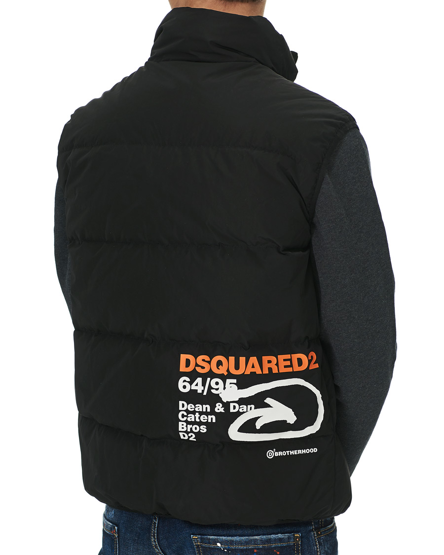 Hombres | Abrigos y chaquetas | Dsquared2 | Padded Down Gilet Black