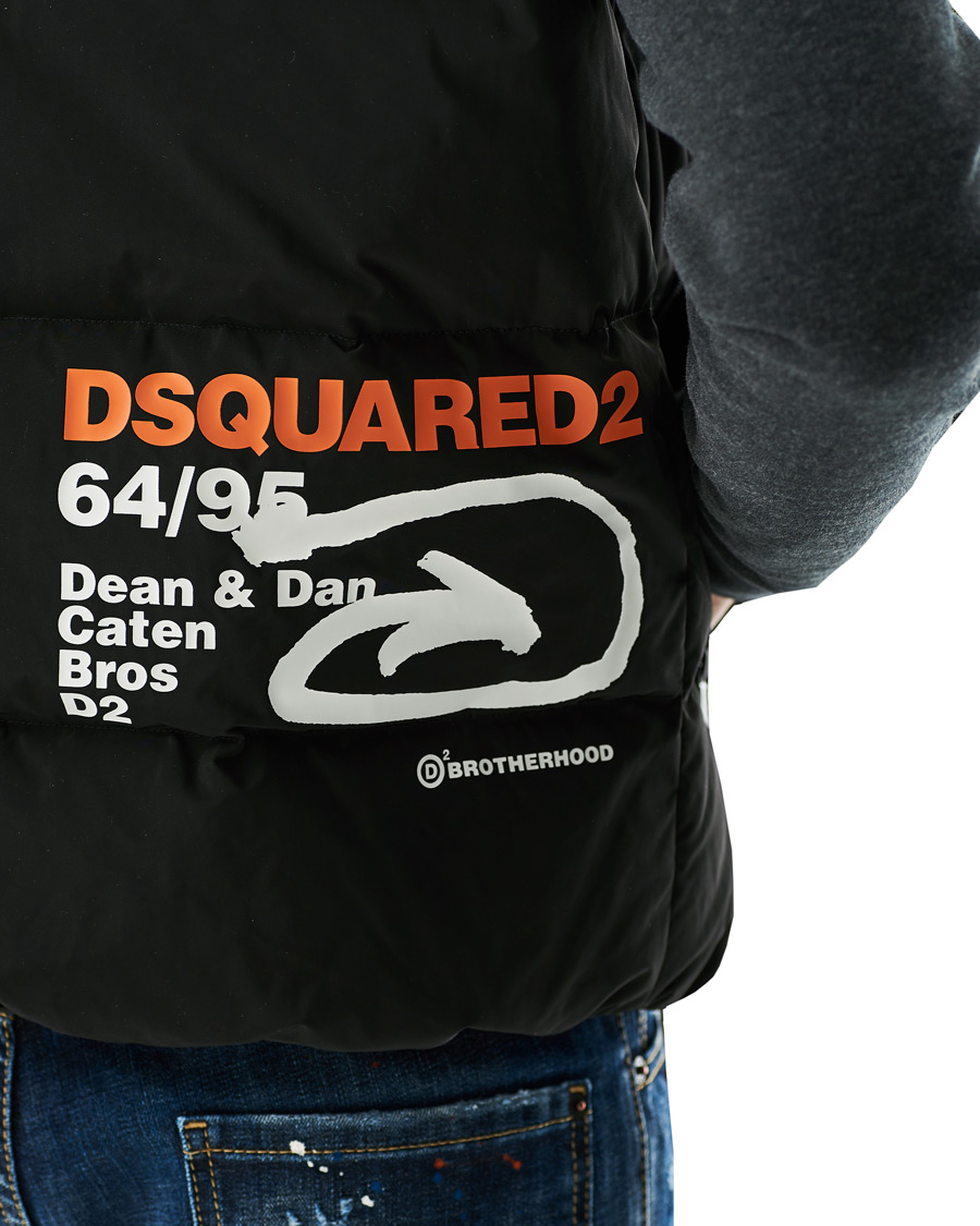 Hombres | Abrigos y chaquetas | Dsquared2 | Padded Down Gilet Black