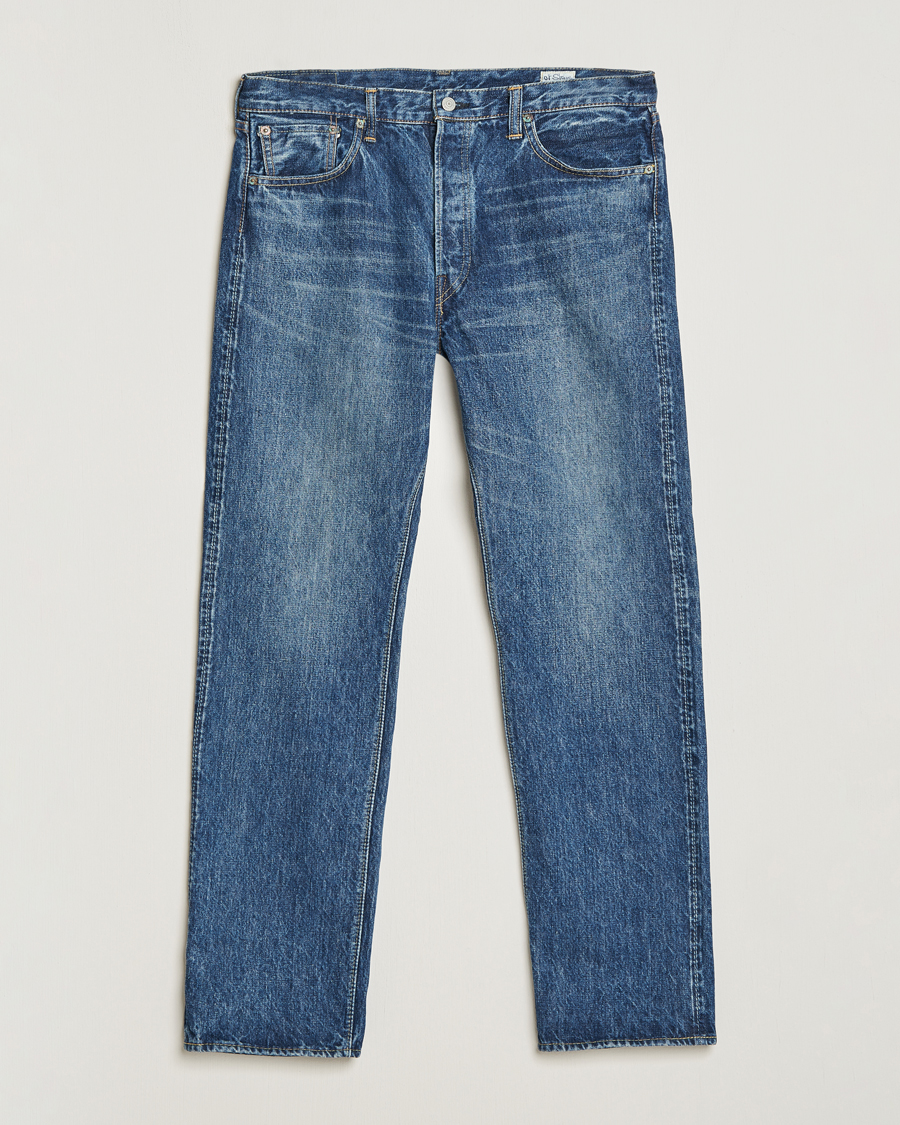 Hombres | Pantalones | orSlow | Straight Fit 105 Selvedge Jeans 2 Year Wash