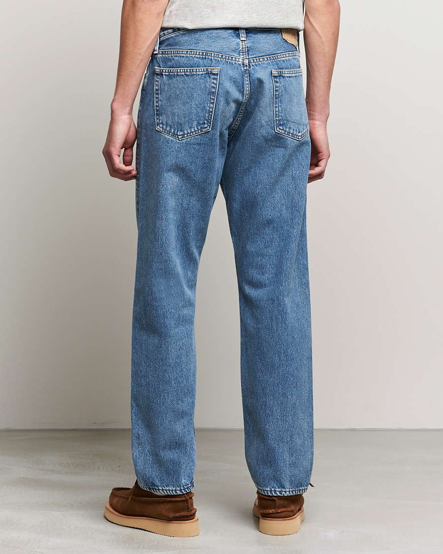 Hombres | Vaqueros | orSlow | Straight Fit 105 Selvedge Jeans Denim Used