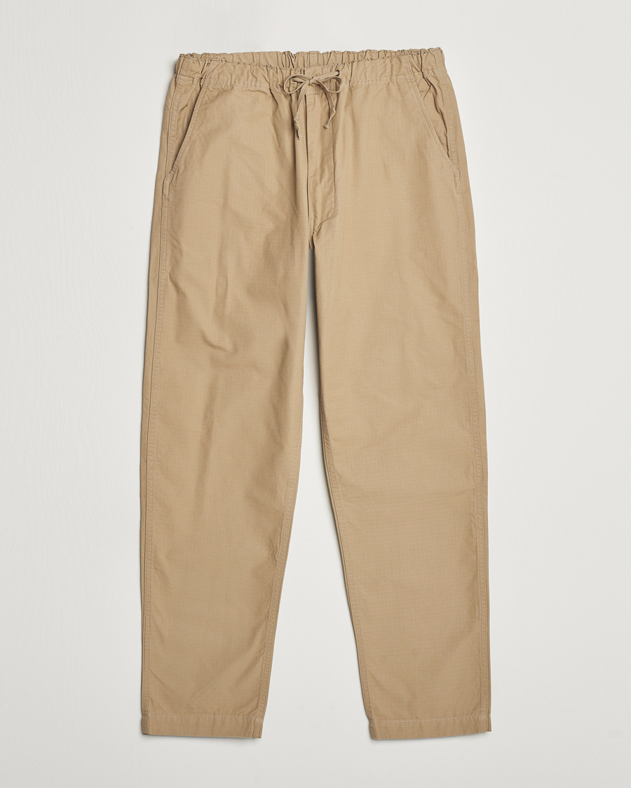 Hombres | Pantalones | orSlow | New Yorker Pants Beige
