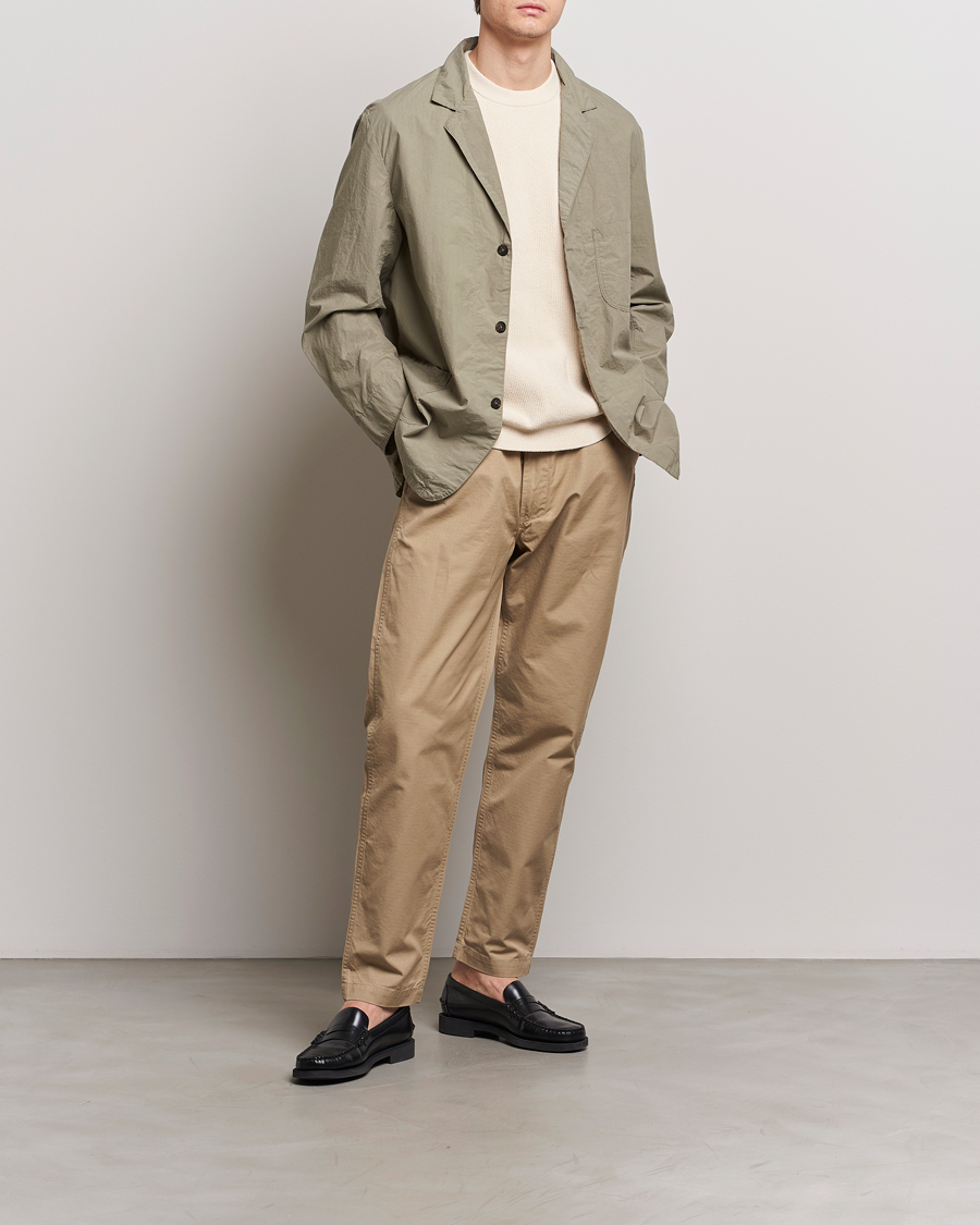 Hombres | Pantalones | orSlow | New Yorker Pants Beige