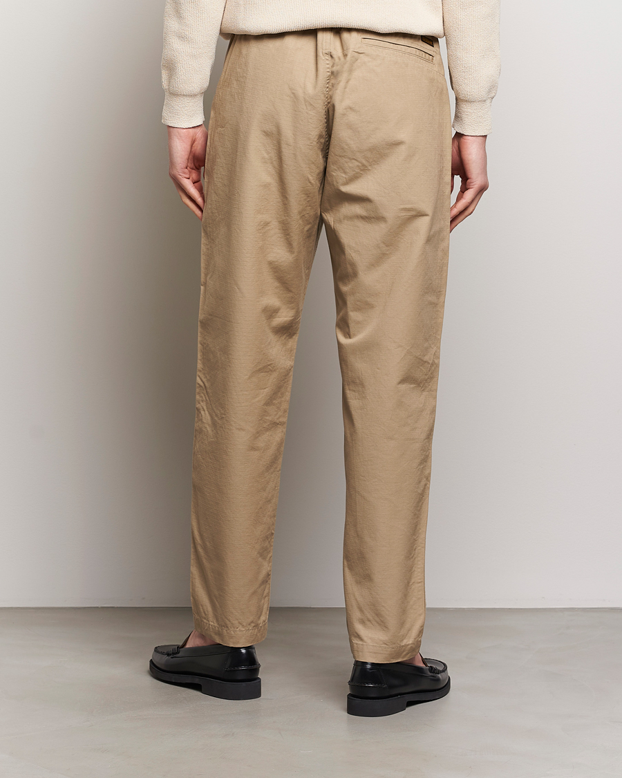 Hombres | Pantalones | orSlow | New Yorker Pants Beige