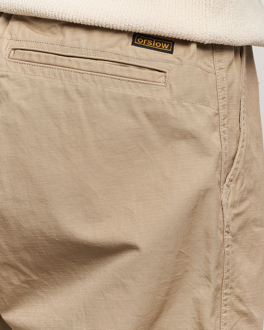 Hombres | Pantalones | orSlow | New Yorker Pants Beige