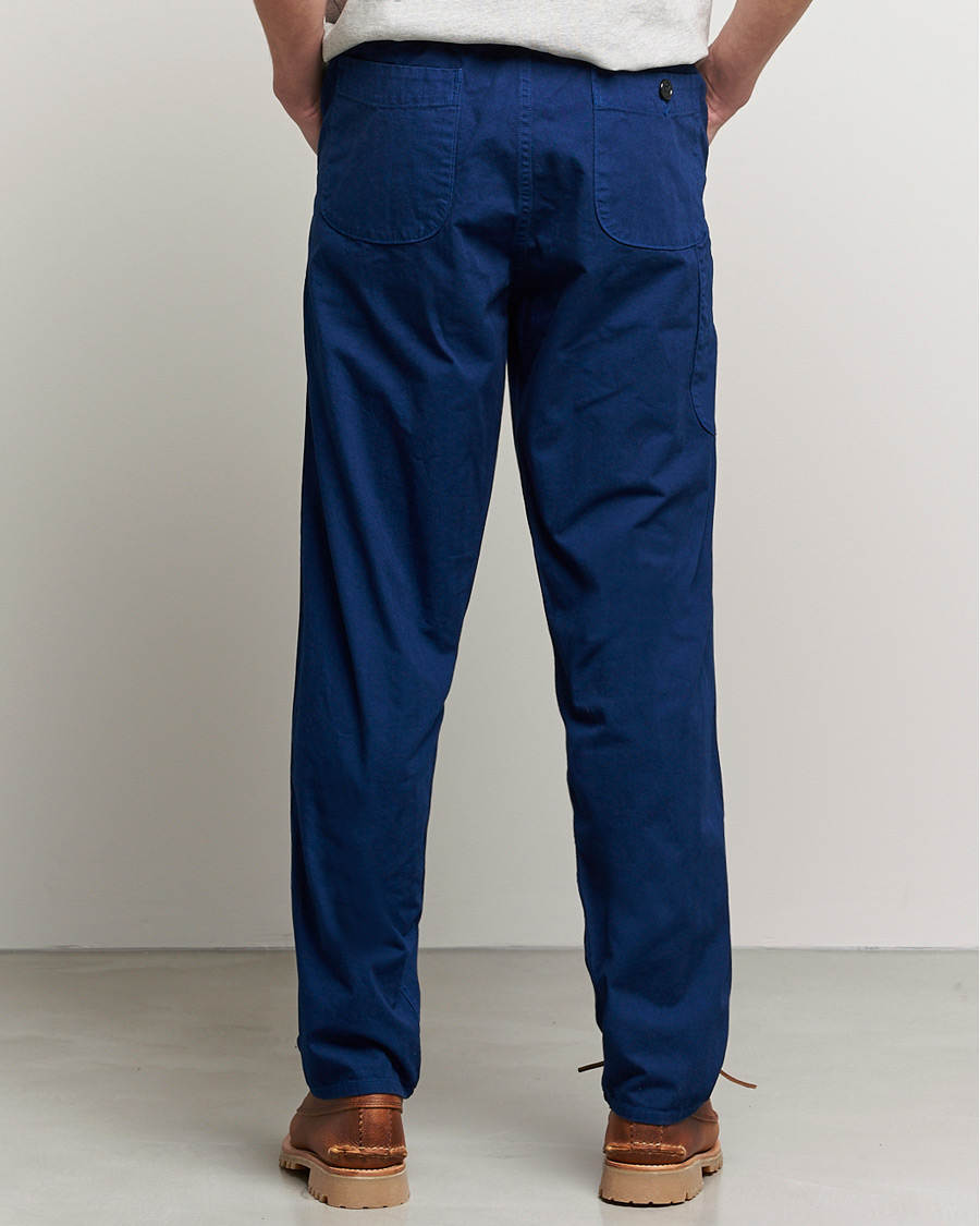 Hombres | Pantalones | orSlow | French Work Pants Dark Blue
