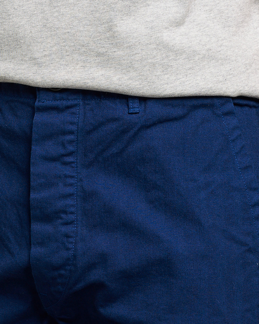 Hombres | Pantalones | orSlow | French Work Pants Dark Blue