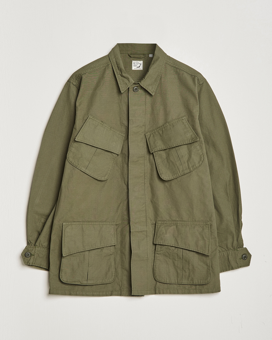 Hombres | Abrigos y chaquetas | orSlow | US Army Tropical Jacket Army Green