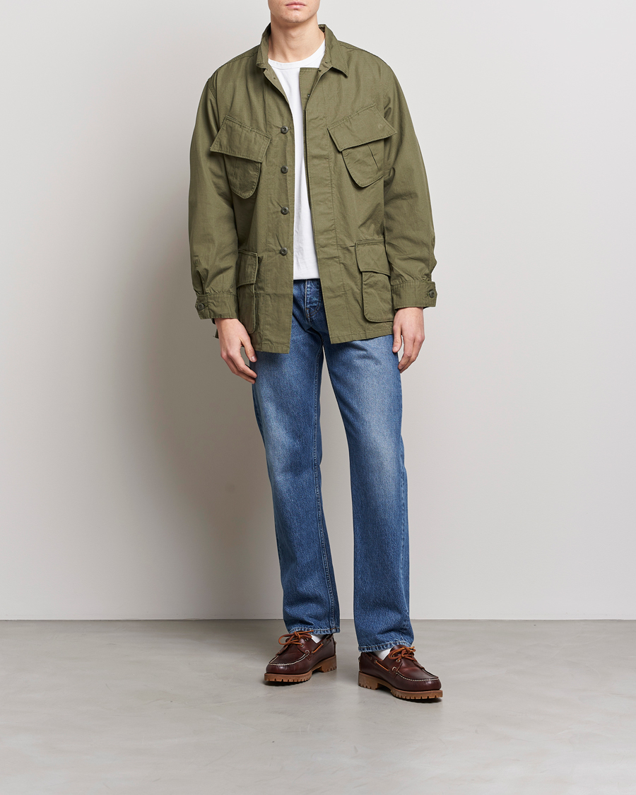 Hombres | Abrigos y chaquetas | orSlow | US Army Tropical Jacket Army Green
