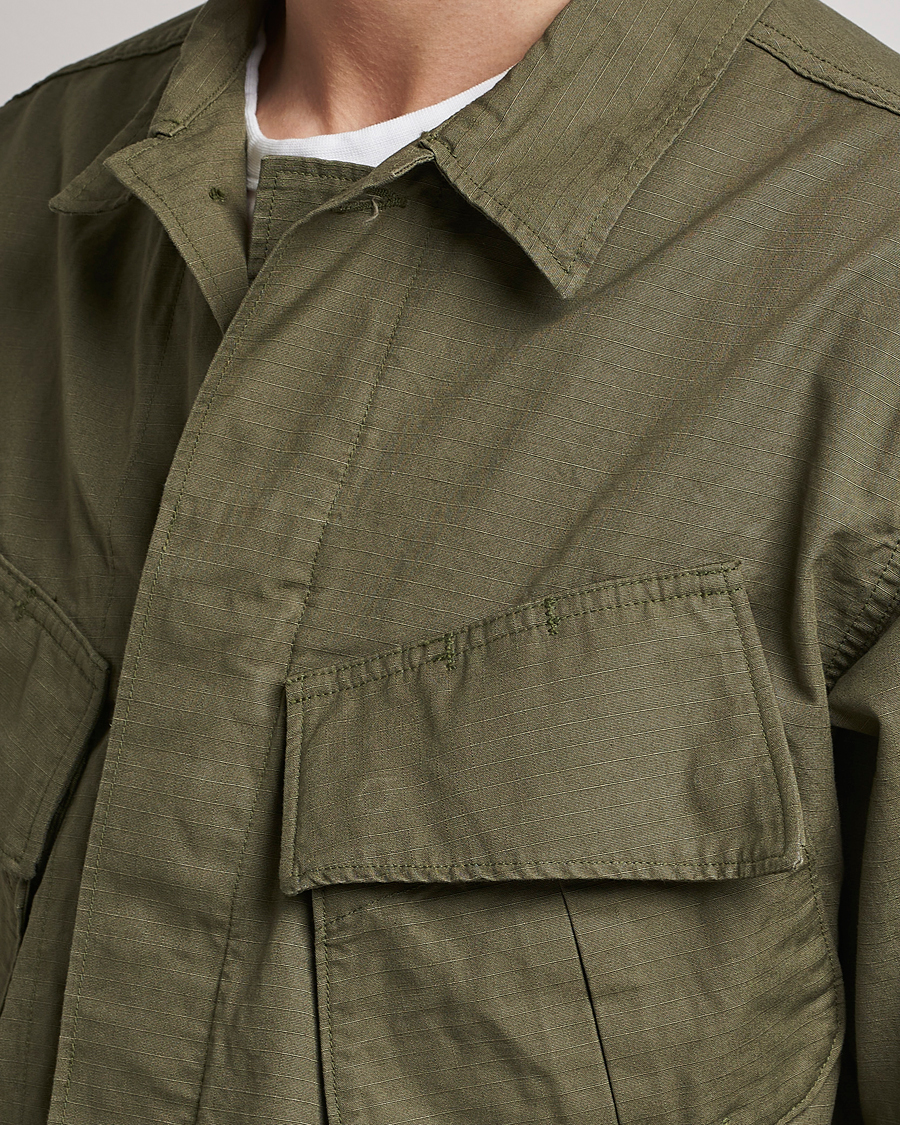 Hombres | Abrigos y chaquetas | orSlow | US Army Tropical Jacket Army Green