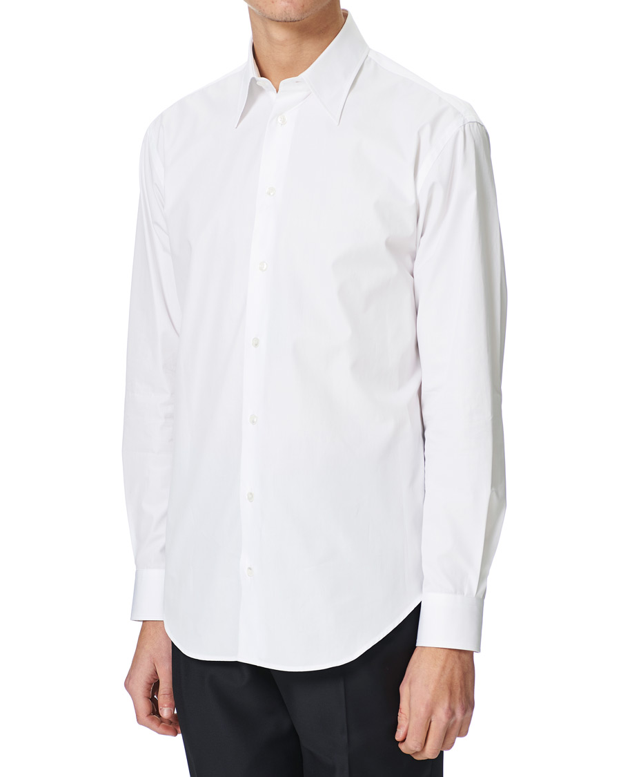 Hombres | Camisas | Giorgio Armani | Classic Slim Fit Dress Shirt White