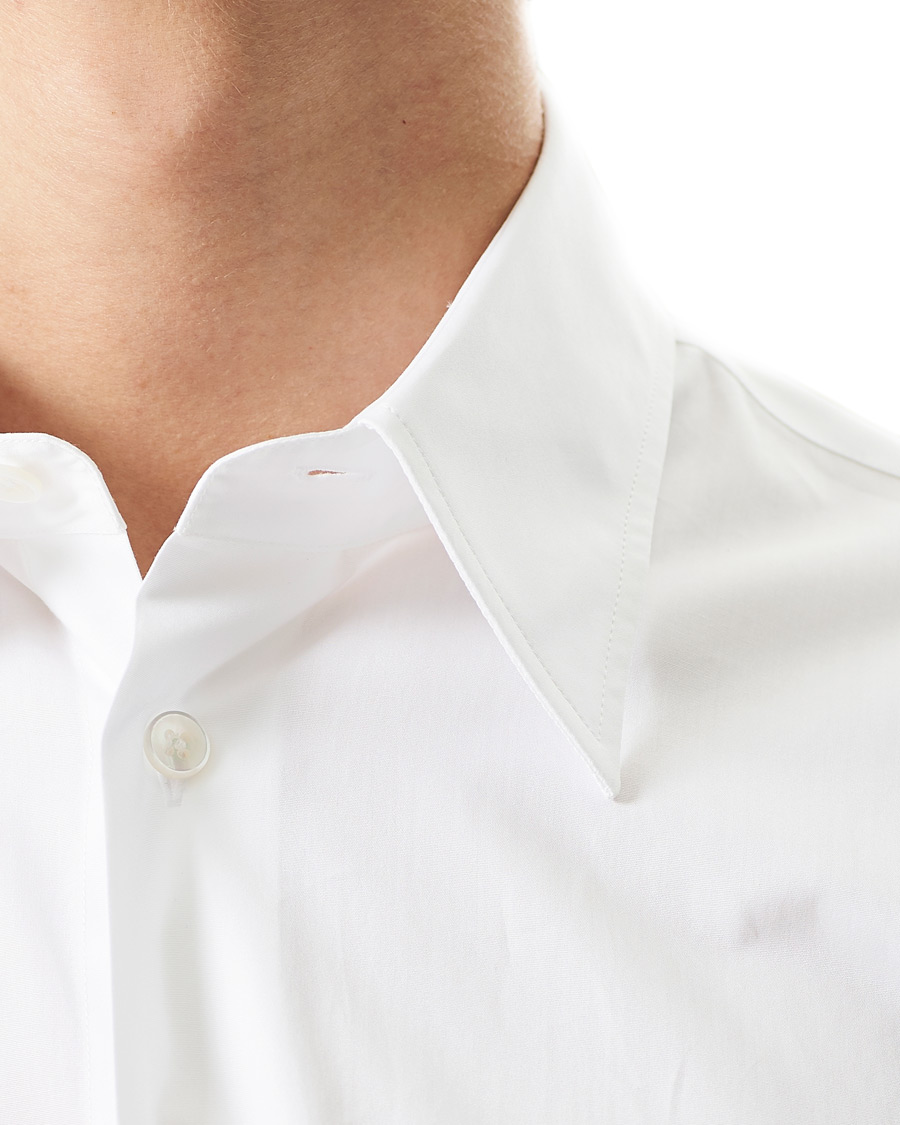 Hombres | Camisas | Giorgio Armani | Classic Slim Fit Dress Shirt White