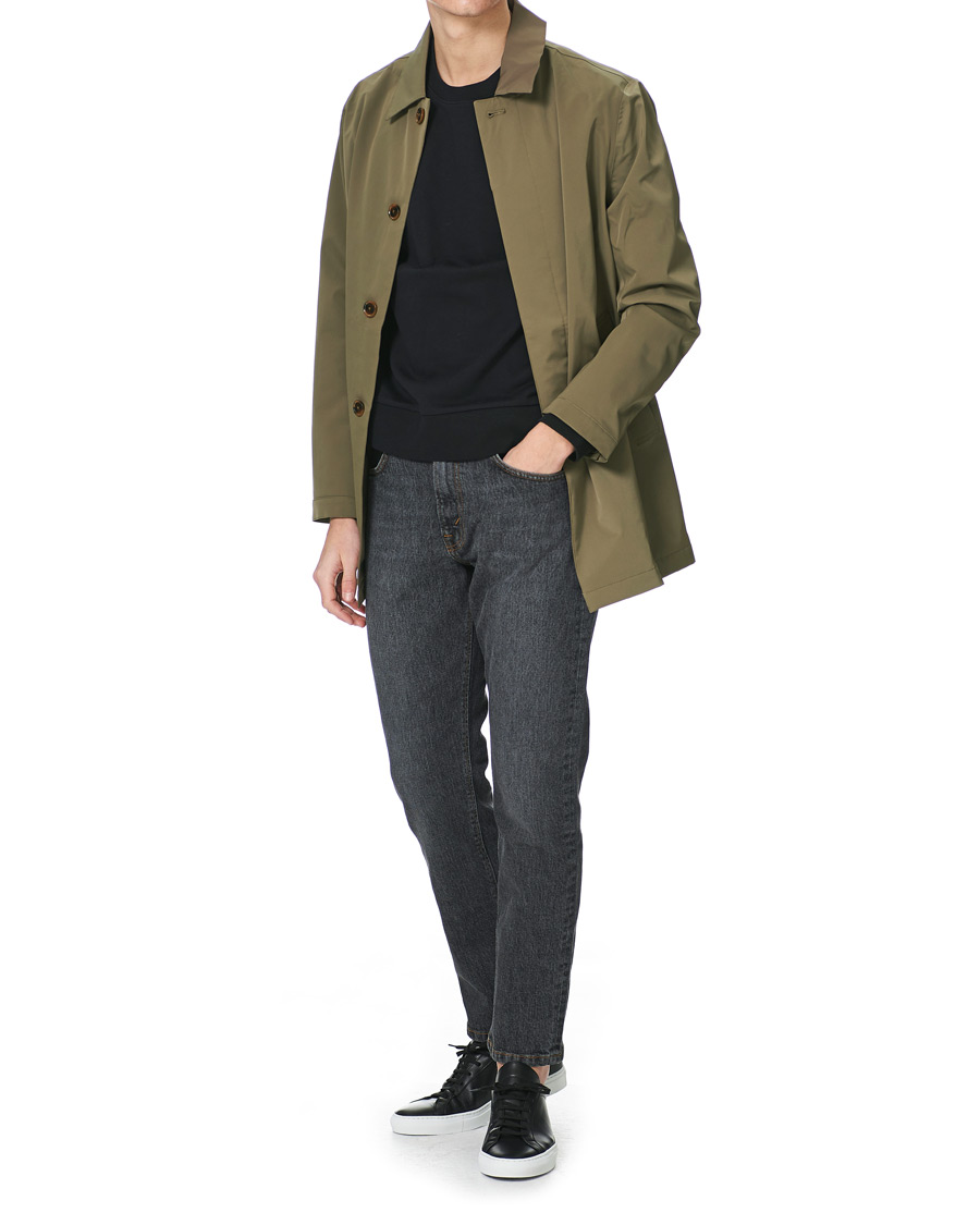 Hombres | Abrigos y chaquetas | NN07 | Kim Waterproof Car Coat Khaki Grey