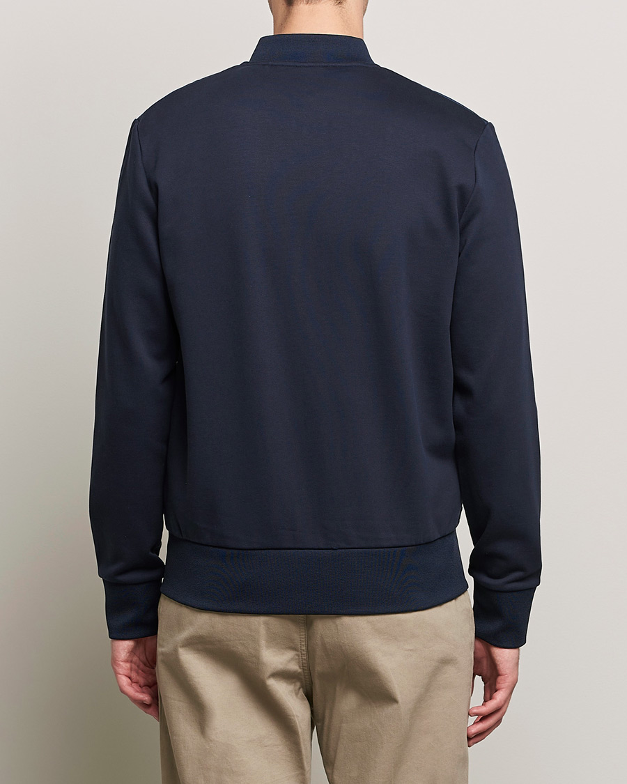 Hombres | Abrigos y chaquetas | BOSS BLACK | BOSS Skiles Hybrid Bomber Jacket Dark Blue