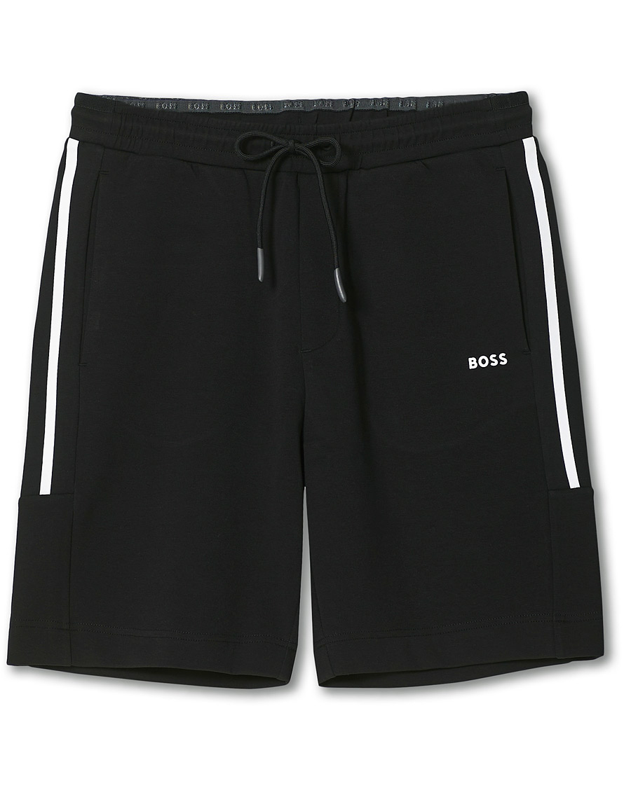 Hombres | Pantalones cortos | BOSS GREEN | BOSS Athleisure Headlo Sweatshorts Black