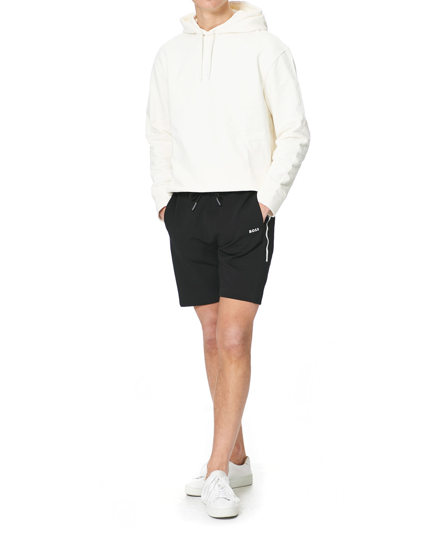 Hombres | Pantalones cortos | BOSS GREEN | BOSS Athleisure Headlo Sweatshorts Black