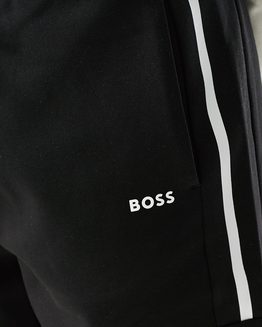 Hombres | Pantalones cortos | BOSS GREEN | BOSS Athleisure Headlo Sweatshorts Black
