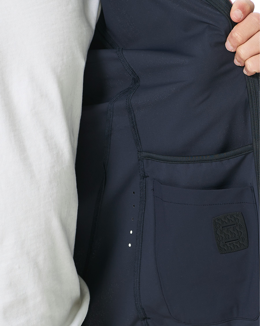 Hombres | Jerséis y prendas de punto | BOSS GREEN | BOSS Athleisure Swoven Zip Jacket Dark Blue