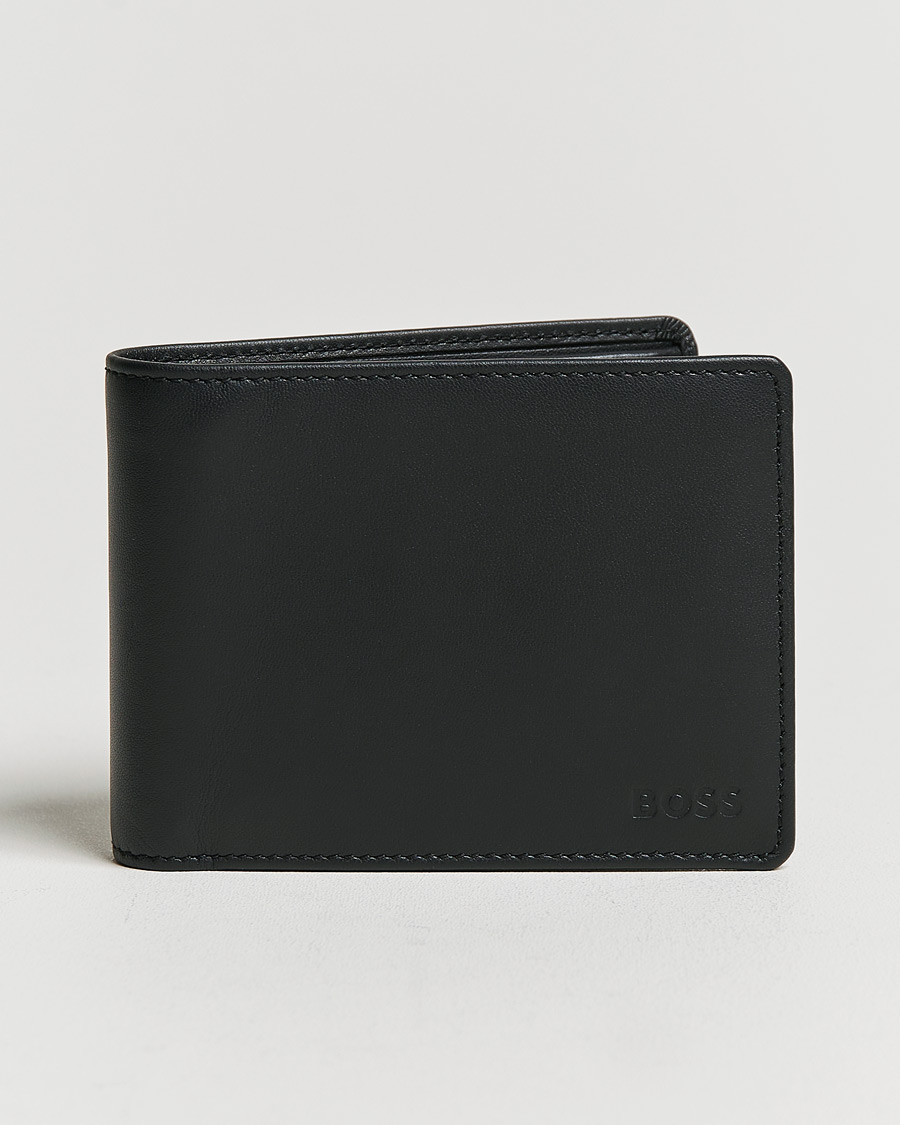 Hombres | Billeteras | BOSS BLACK | Arezzo Wallet Black