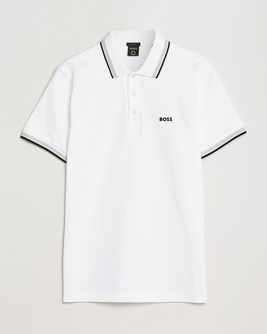 Hombres | Polos | BOSS GREEN | Paddy Piké White