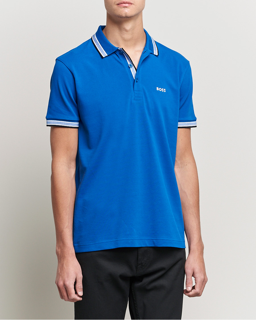 Hombres | Polos | BOSS GREEN | Paddy Piké Medium Blue