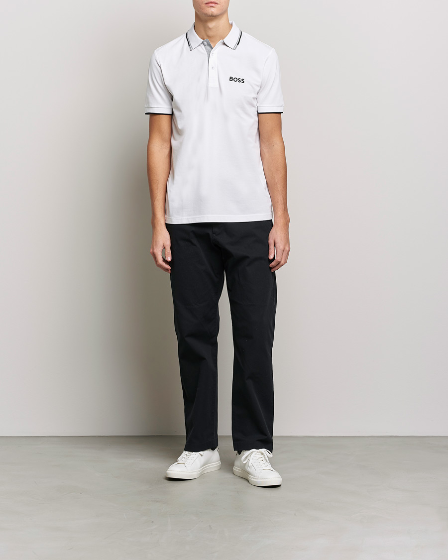Hombres | Polos | BOSS GREEN | Paddy Pro Piké White