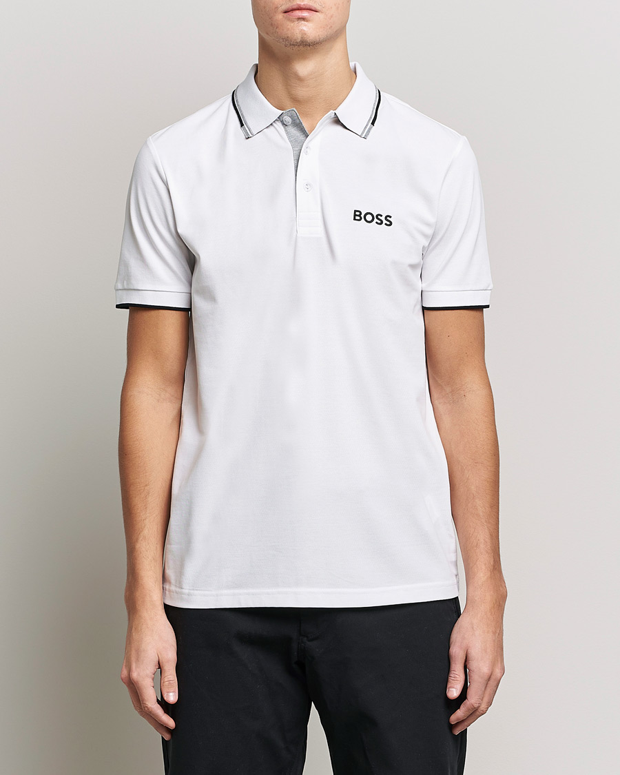 Hombres | Polos | BOSS GREEN | Paddy Pro Piké White