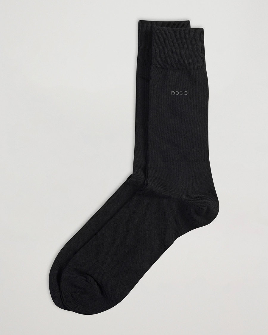 Hombres | Ropa interior y calcetines | BOSS BLACK | 2-Pack RS Uni Socks Black