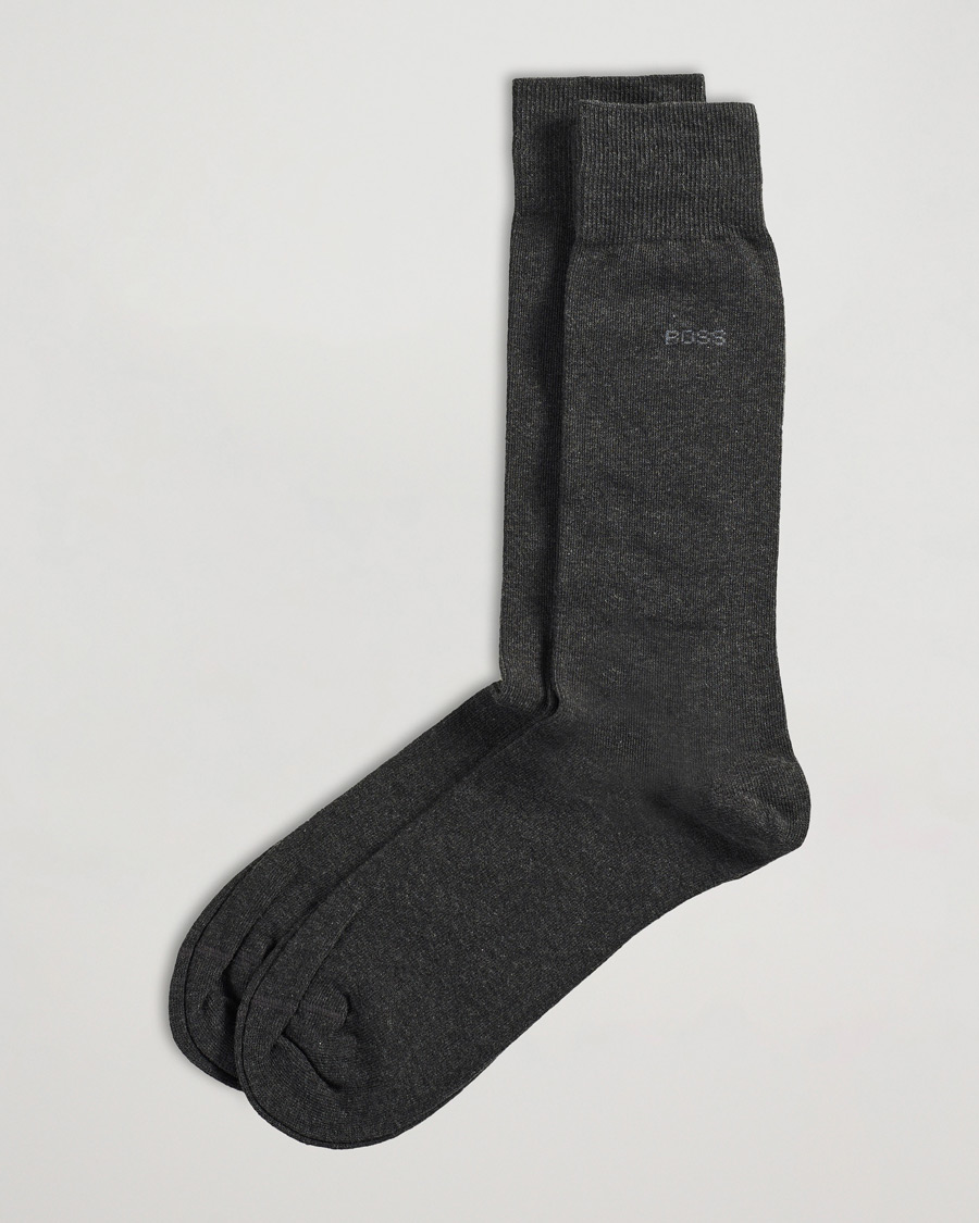 Hombres | Ropa interior y calcetines | BOSS BLACK | 2-Pack RS Uni Socks Grey