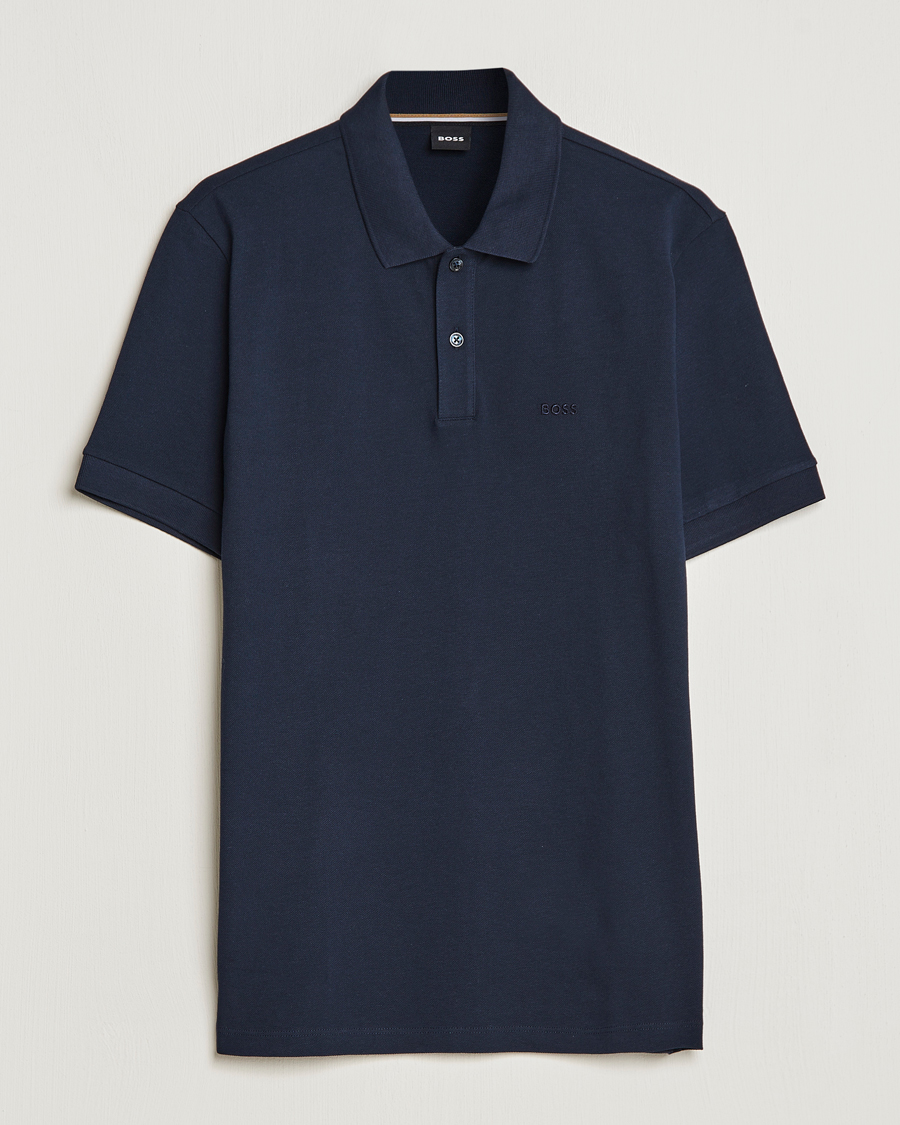 Hombres | Polos | BOSS BLACK | Pallas Polo Dark Blue