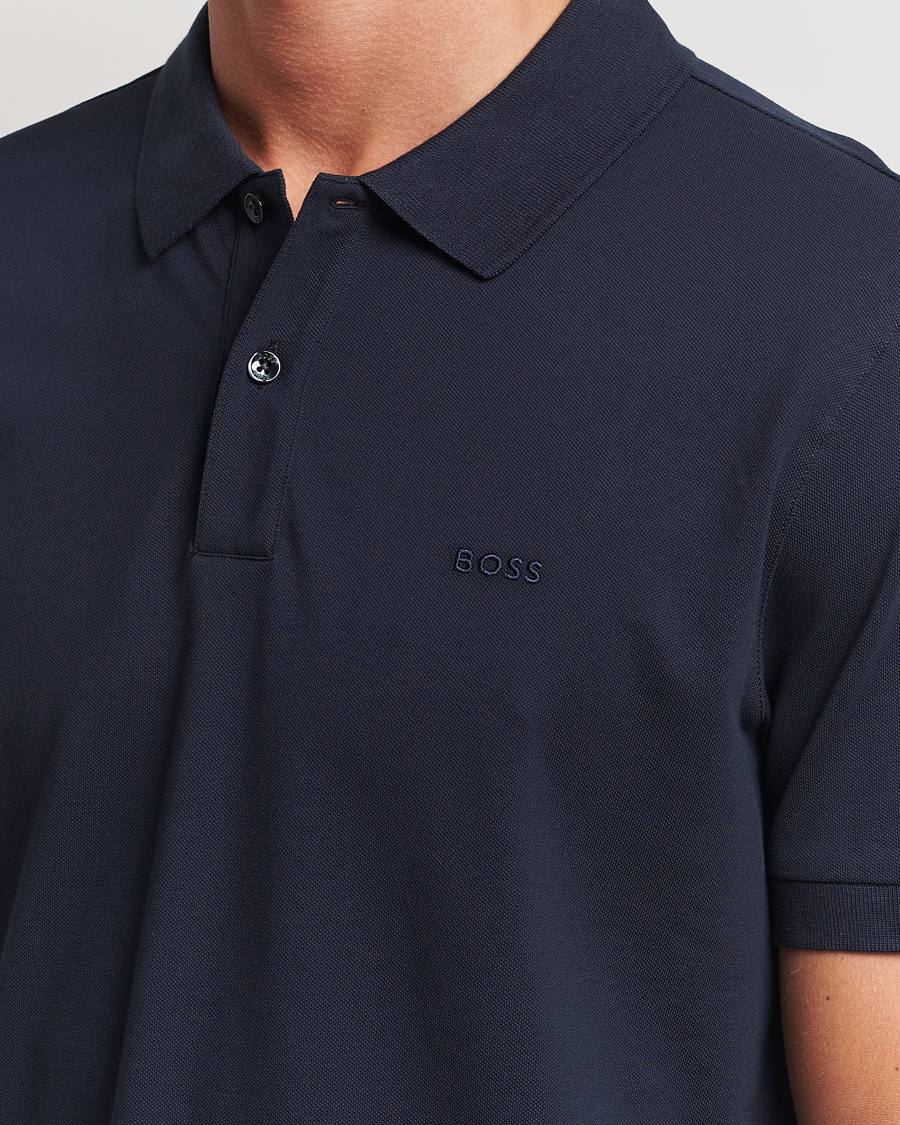 Hombres | Polos | BOSS BLACK | Pallas Polo Dark Blue