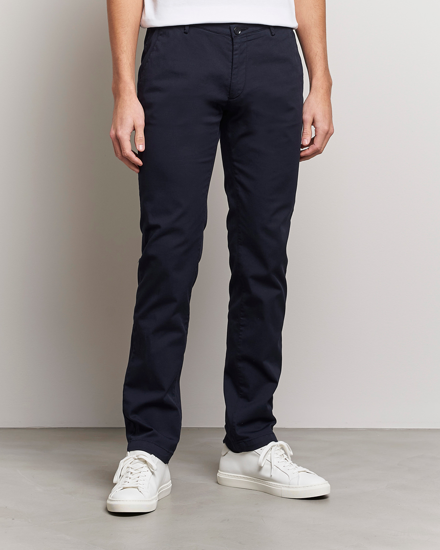 Hombres | Pantalones | BOSS BLACK | Rice 3D Chinos Dark Blue