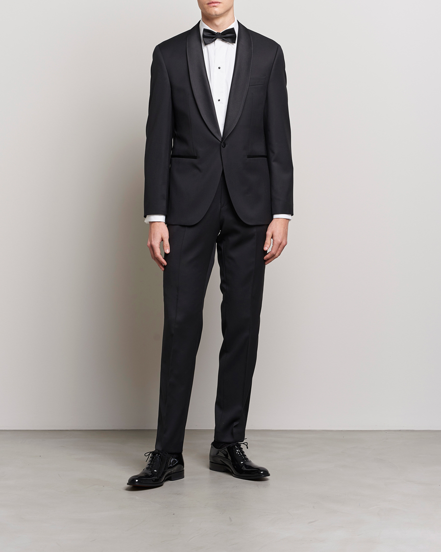 Hombres | Blazers | BOSS BLACK | Jeckson Shawl Tuxedo Blazer Black
