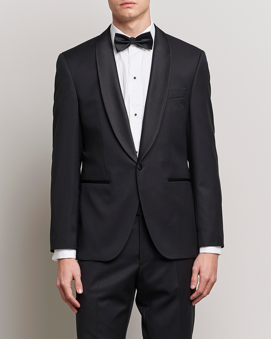 Hombres | Traje de boda | BOSS BLACK | Jeckson Shawl Tuxedo Blazer Black
