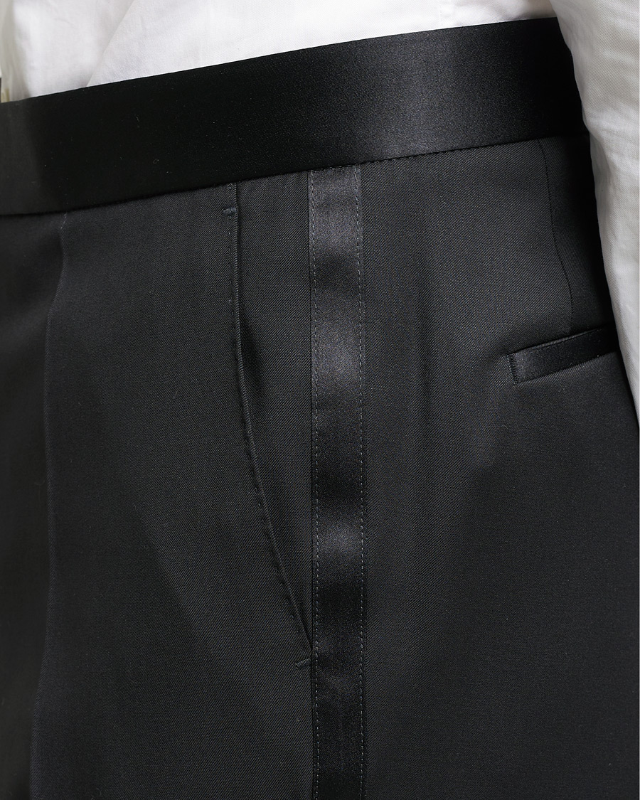 Hombres | Pantalones | BOSS BLACK | Genius Tuxedo Trousers Black
