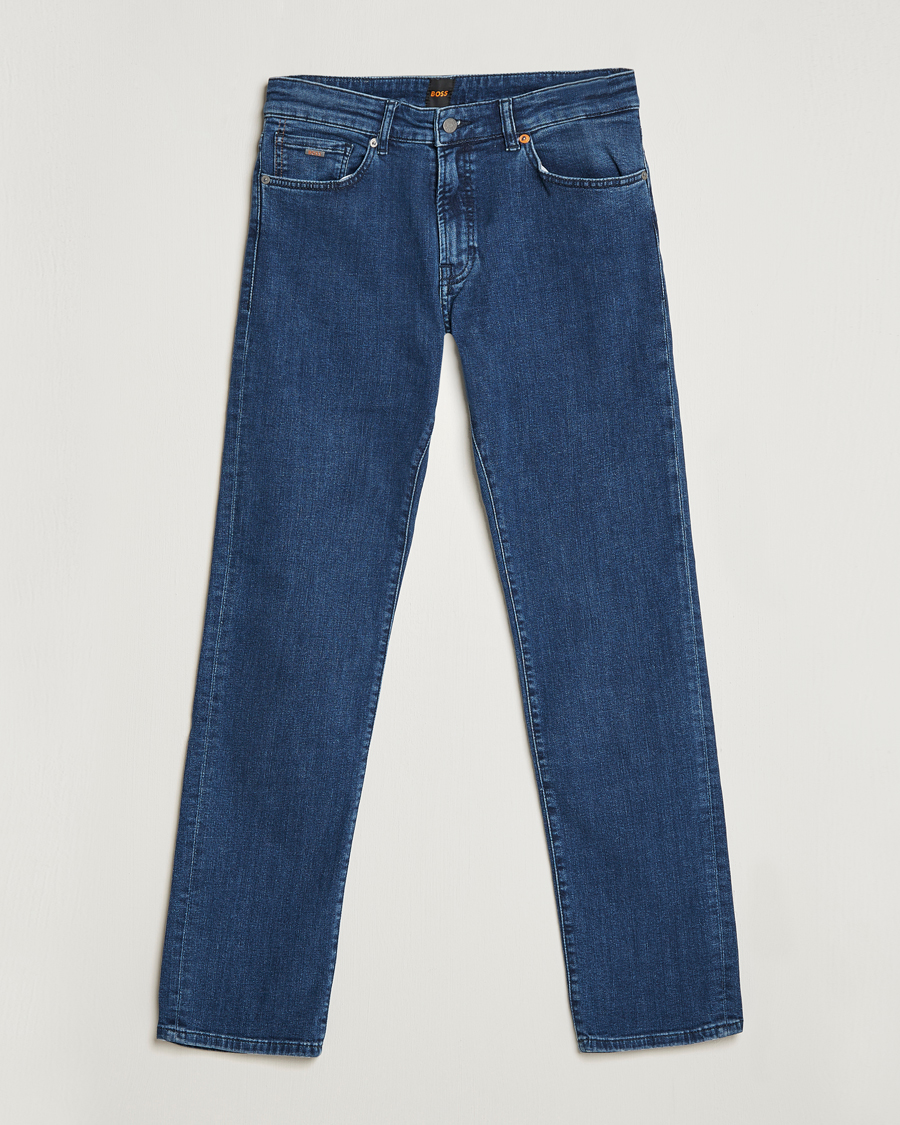 Hombres | Vaqueros | BOSS ORANGE | Maine Regular Fit Super Stretch Jeans Lagoon Blue