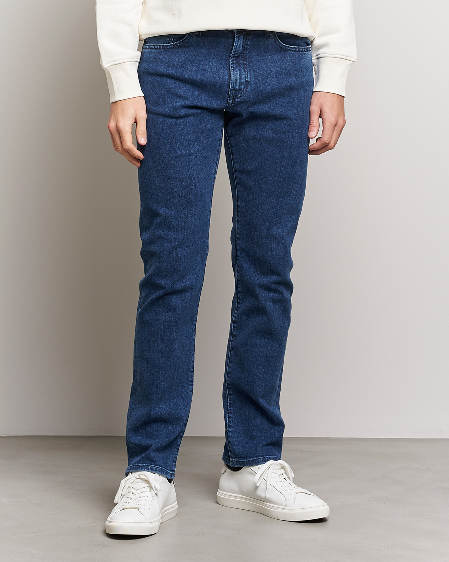 Hombres | Straight leg | BOSS ORANGE | Maine Regular Fit Super Stretch Jeans Lagoon Blue