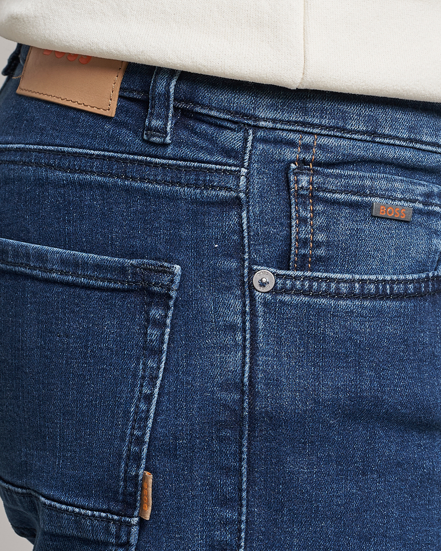 Hombres | Vaqueros | BOSS ORANGE | Maine Regular Fit Super Stretch Jeans Lagoon Blue